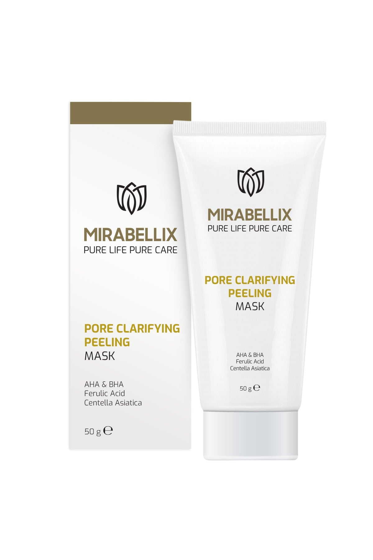 Mirabellix, Gözenek Arındırıcı Peeling Maske – AHA &BHA 50 ml