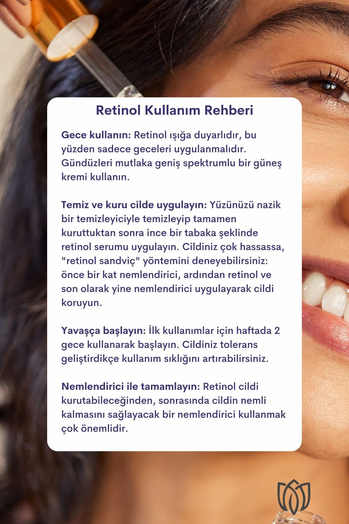 Mirabellix, Retinol, Peptit İçeren Yaşlanma Karşıtı ve Cilt Yenileyici Serum – İnce Çizgi ve Leke Karşıtı 30 ml