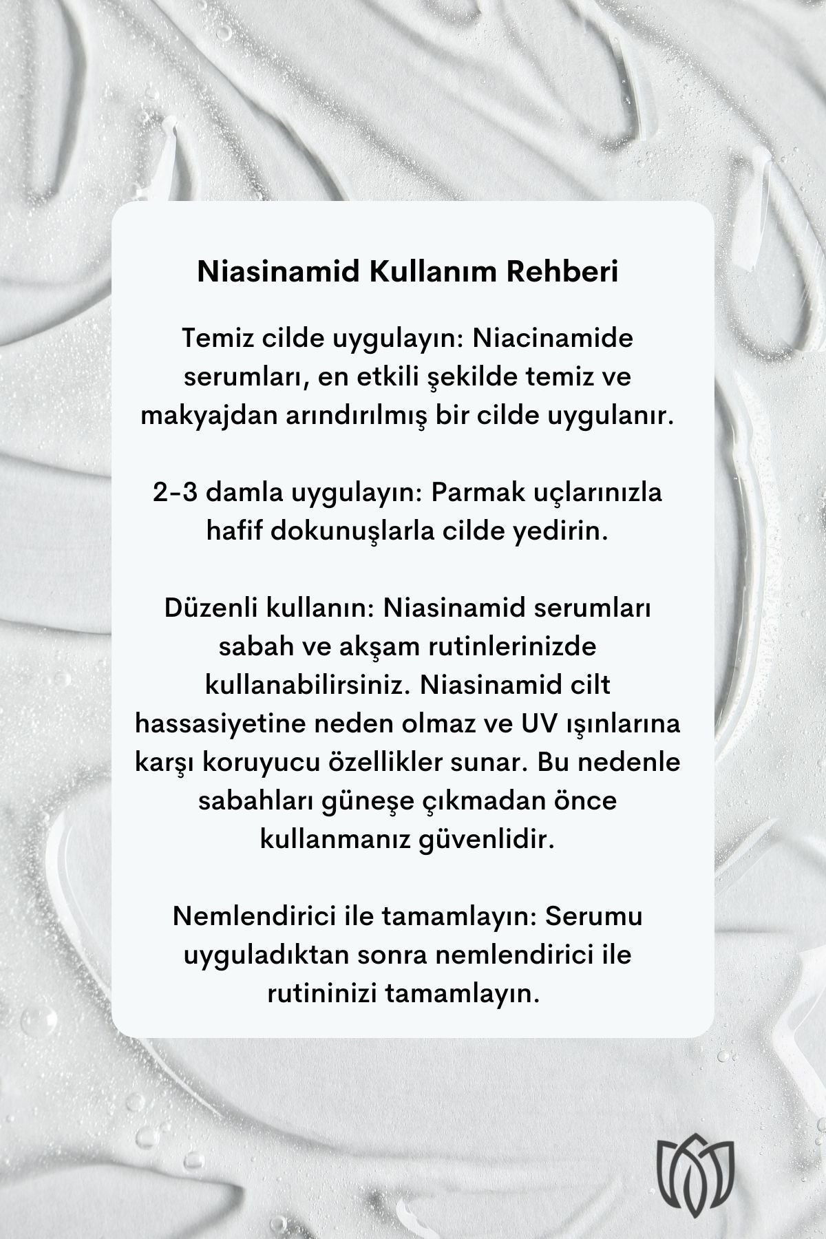 Mirabellix, Gözenek Sıkılaştırıcı %5 Niasinamid & Çinko PCA İçeren Aydınlatıcı ve Yatıştırıcı Serum – Salatalık Özlü 30 ml