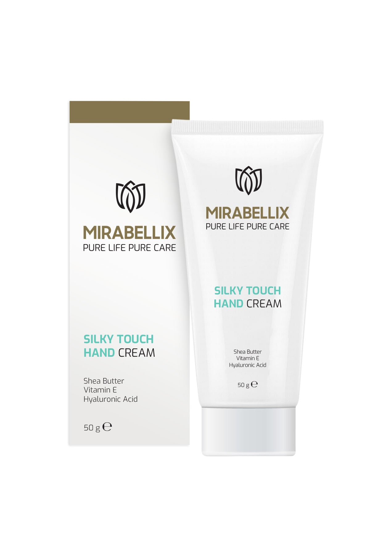 Mirabellix, Yoğun Nemlendirici El Bakım Kremi – Pantenol & Niasinamid İçeren Shea Yağı, Avokado Yağı ve Hyaluronik Asit Destekli 50 ml